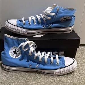 Converse Blue High-Top Sneakers